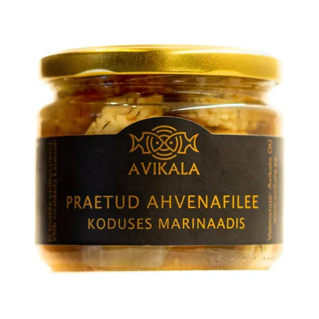 Praetud ahvenafilee koduses marinaadis, AVIKALA, 330g