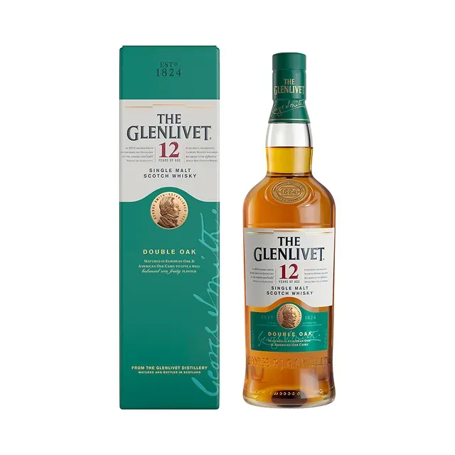 Viski THE GLENLIVET 12YO Single Malt Scotch, 70 cl