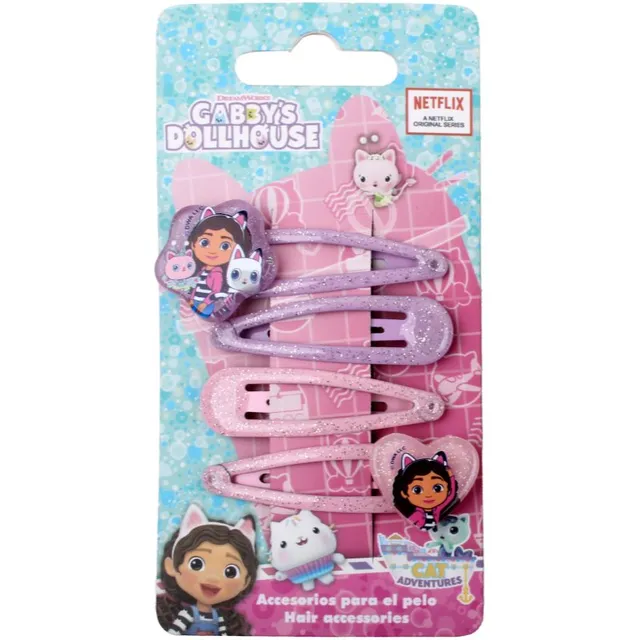 Gabby's Dollhouse Hair Accessories Juuksenõelad lastele 4 tk