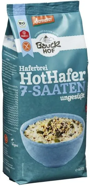 7-seemne kaerahelbed, kergesti valmistatavad, gluteenivabad, biodünaamilised