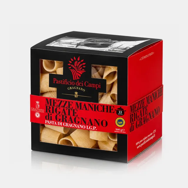 Pasta Mezze Maniche Rigate 500g