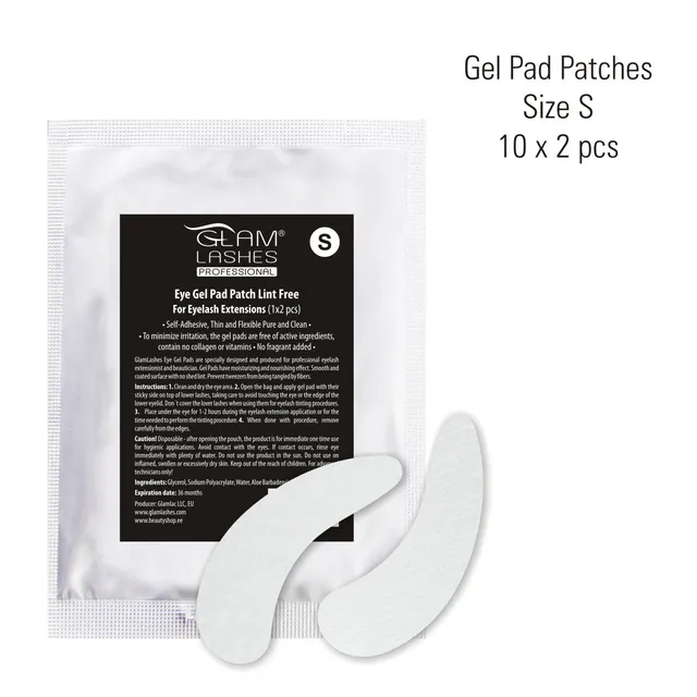 GlamLashes Eye Gel Pad Patch Lint Free (S)