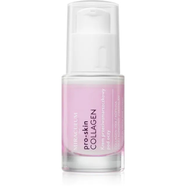 Miraculum Collagen Pro-Skin Silmakreem silmaaluste kottide ja kortsude vastu 15 ml