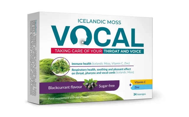 VOCAL IMEMISTABLETID MUSTSÕSTRAMAITSELISED N24