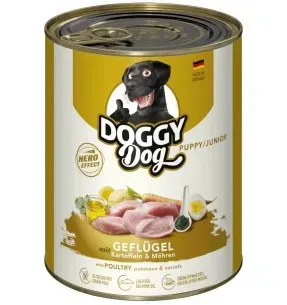 DOGGY Dog konserv kutsikale, kodulinnuliha koos kartuli ja porgandiga