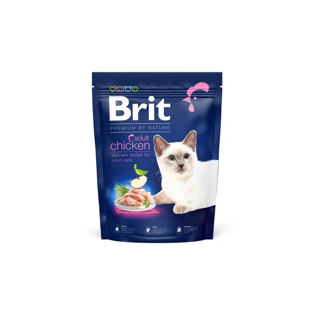 Brit Premium kassi kuivtoit, kana, 300 g