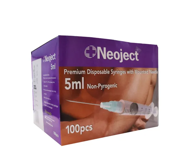 SÜSTAL NÕELAGA NEOJECT 5ML 3 OSALINE (23G) N100 /LUER LOCK/