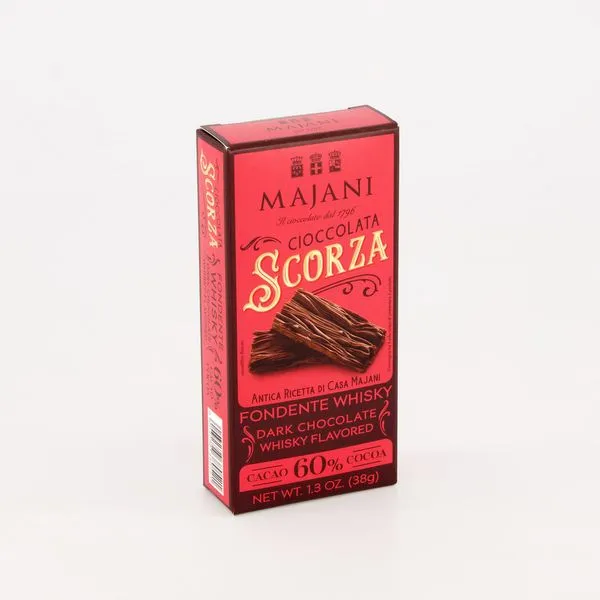 Viskimaitseline tume šokolaad 60% 38g
