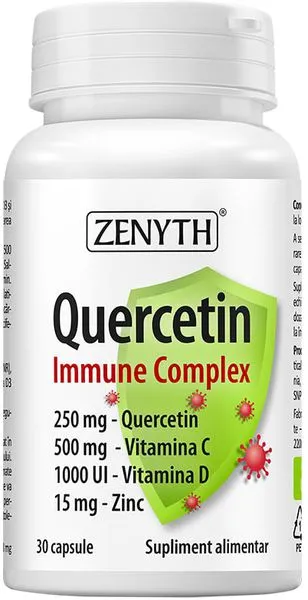 Kvertsetiin IMMUNE COMPLEX C ja D-vitamiinide ning tsingiga. Toidulisand