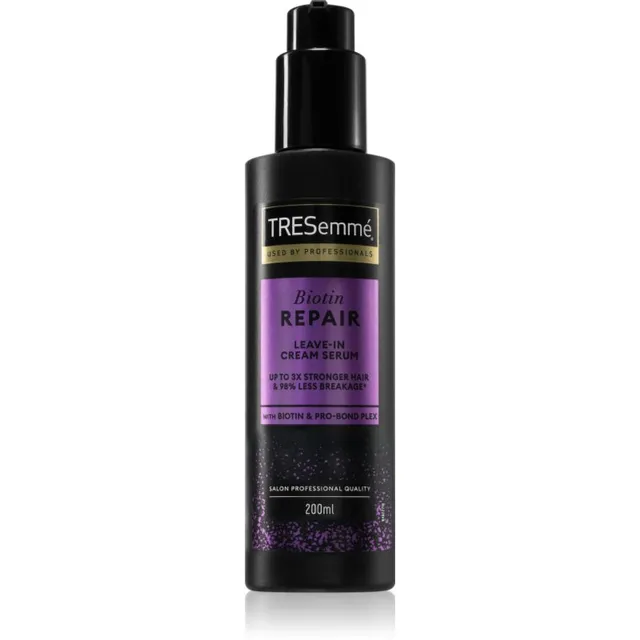 TRESemmé Biotin Repair Leave-In Cream Serum Kreem-seerum juuste ideaalseks väljanägemiseks 200 ml