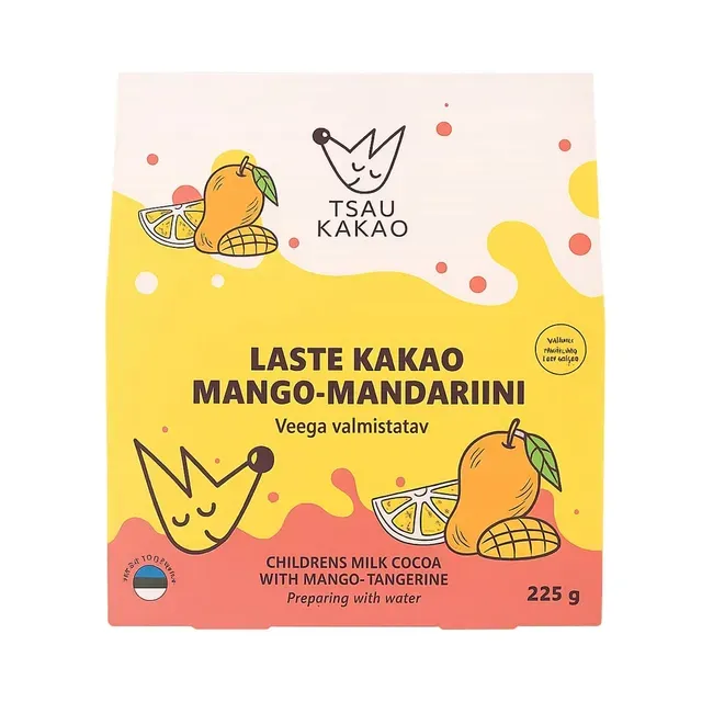 Laste kakao mango-mandariini maitseline, TSAUKAKAO, 225g
