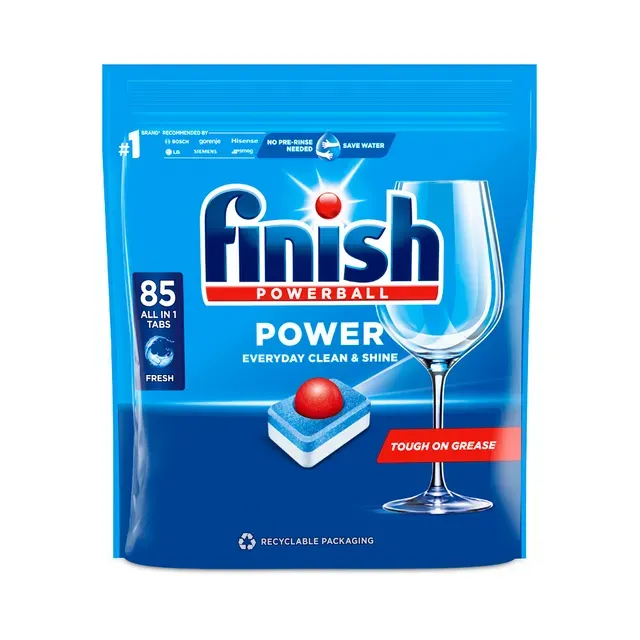 Nõudepesumasina tabletid Power, FINISH, 85 tk