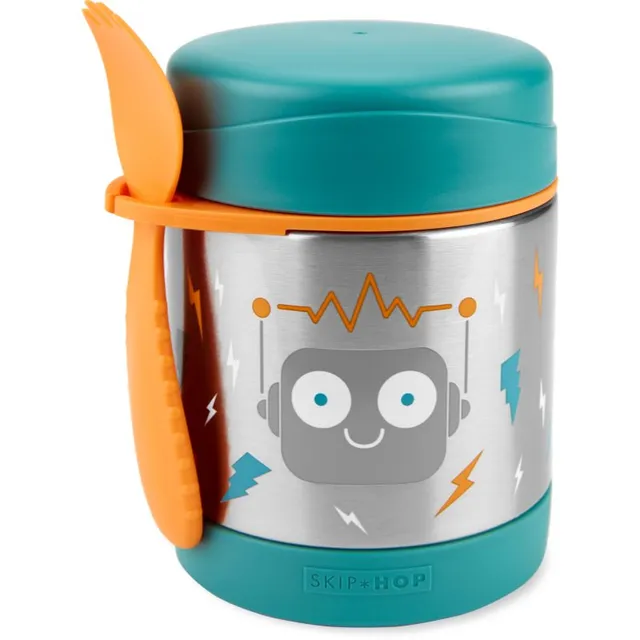 Skip Hop Spark Style Food Jar termos toidu jaoks Robot 3 y+ 1 tk