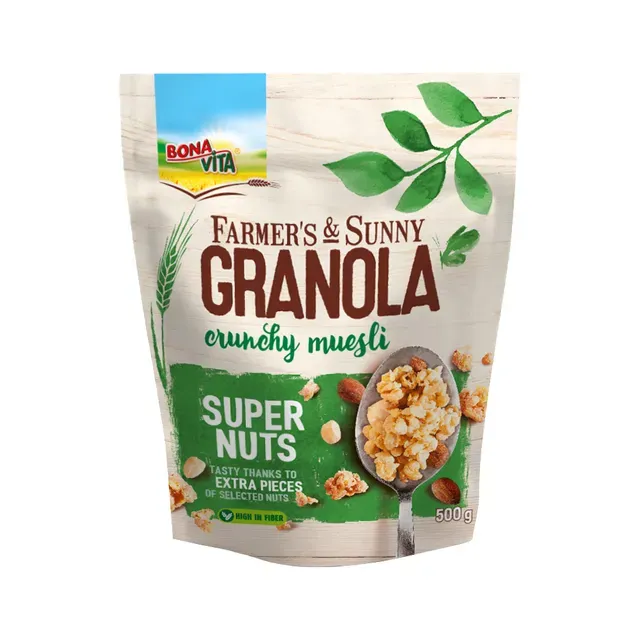 Granola pähklitega, BONAVITA, 500 g