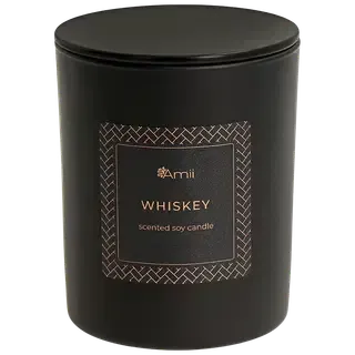 Amii lõhnaküünal must Whiskey 145g