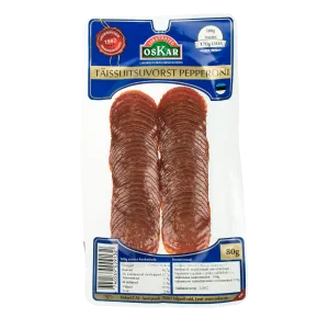 Täissuitsuvorst Pepperoni, OSKAR, 80 g