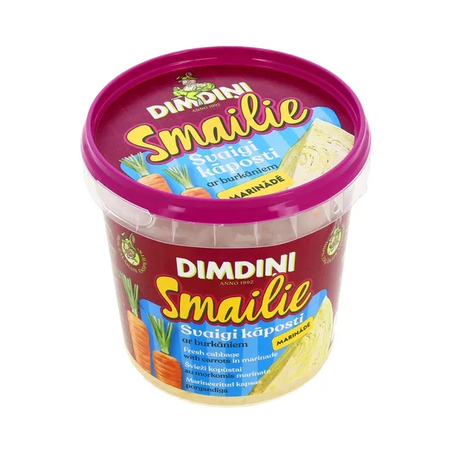Marineeritud kapsas porgandiga, DIMDINI, 650g