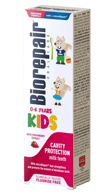 BIOREPAIR HAMBAPASTA KIDS LASTELE (0-6A) MAASIKA 50ML