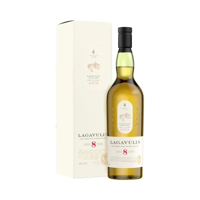 Viski LAGAVULIN 8YO Single Islay Malt karbis, 70 cl