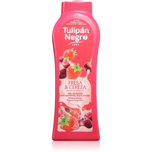 Tulipán Negro Fresa Y Cereza Dušigeel 650 ml
