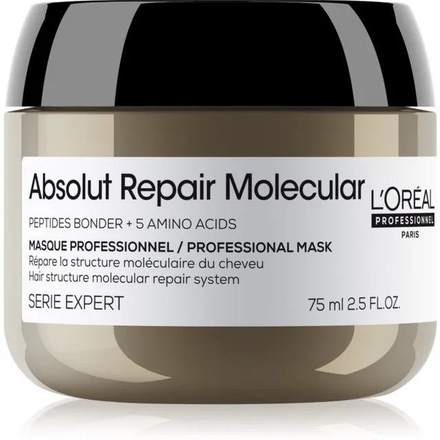 L’Oréal Professionnel Serie Expert Absolut Repair Molecular Sügavalt tugevdav juuksemask 75 ml