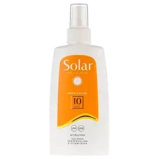 Päevituspiim SPF10, veekindel, SOLAR, 150 ml