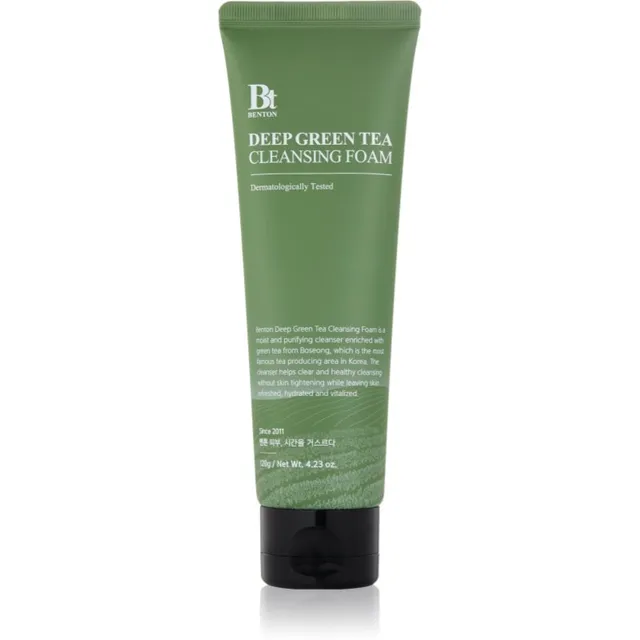 Benton Deep Green Tea Niisutav puhastusvaht rohelise teega 120 g