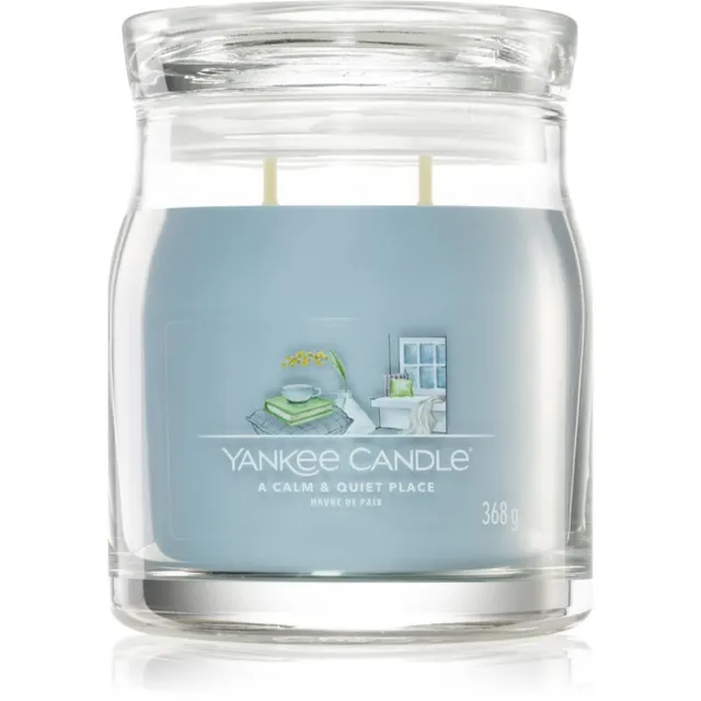 Yankee Candle A Calm & Quiet Place lõhnaküünal Signature 368 g