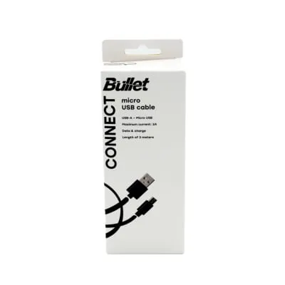 Juhe Bullet Micro USB - USB 3m AW26