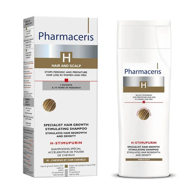 PHARMACERIS H-STIMUPURIN SHAMPOON JUUKSEKASVU STIMULEERIV 250ML