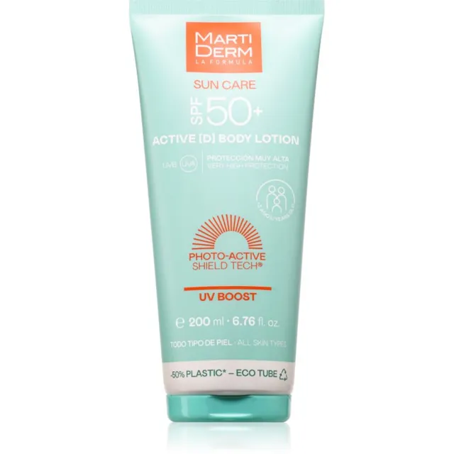 MartiDerm Sun Care Active D Body Lotion Päikesekaitsekreem kehale SPF 50 200 ml