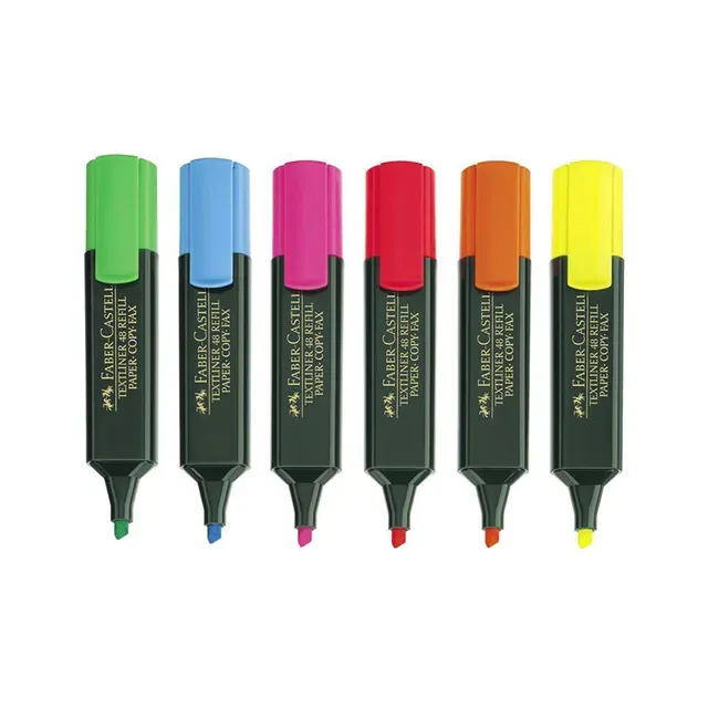 Tekstimarker kollane, FABER CASTELL, 1 tk