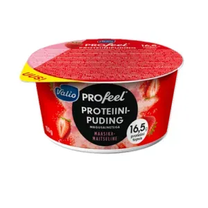 Valio PROfeel Proteiinipuding Maasikamaitseline 150g