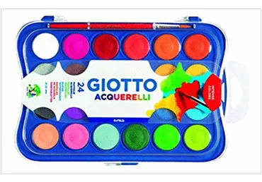 Akvarellid GIOTTO 24 värvi