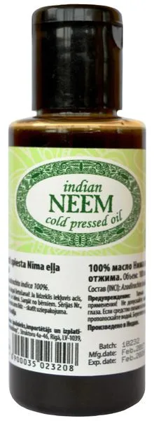 India neemipuu õli