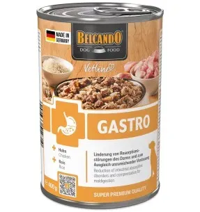 BELCANDO VETLINE GASTRO veterinaarsarja konservtoit koerale, seedetrakti toetamiseks