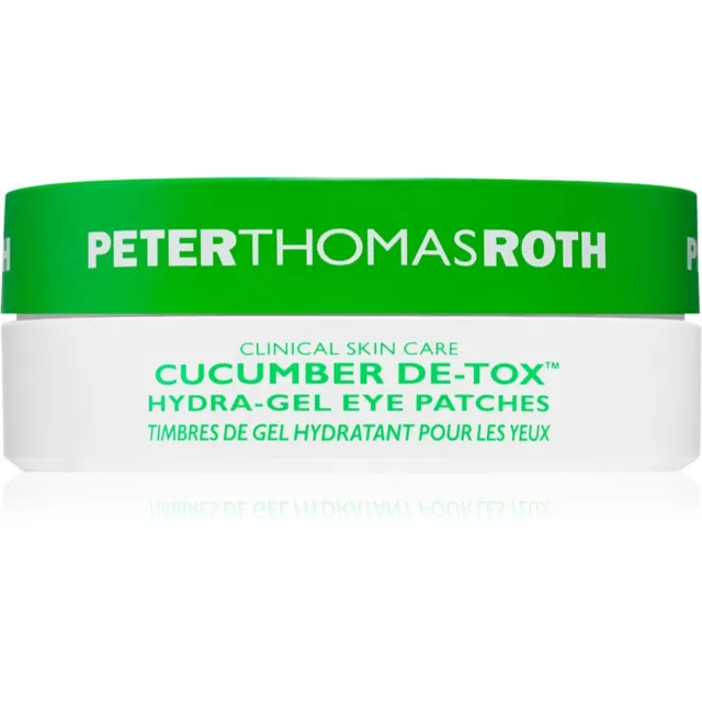Peter Thomas Roth Cucumber De-Tox Hydra-Gel Eye Patches Niisutav geelmask silmade piirkonnale 30 tk