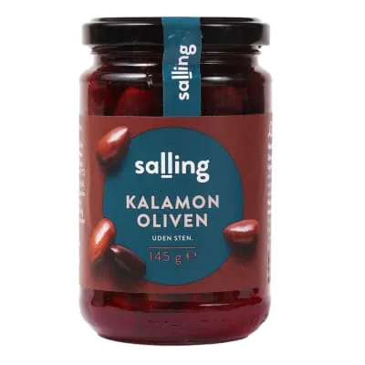 Kalamoni oliivid kivideta Salling 290g