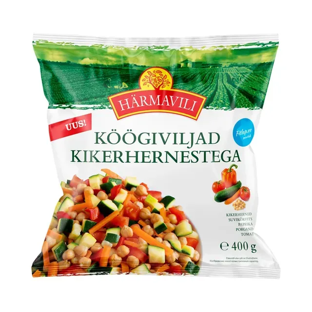 Härmavili Köögiviljad Kikerhernestega 400g