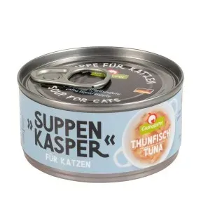 SUPPENKASPER tuuni ja rikkaliku tuunipuljongiga supp-konserv kassidele, teraviljavaba (Granata Pet)