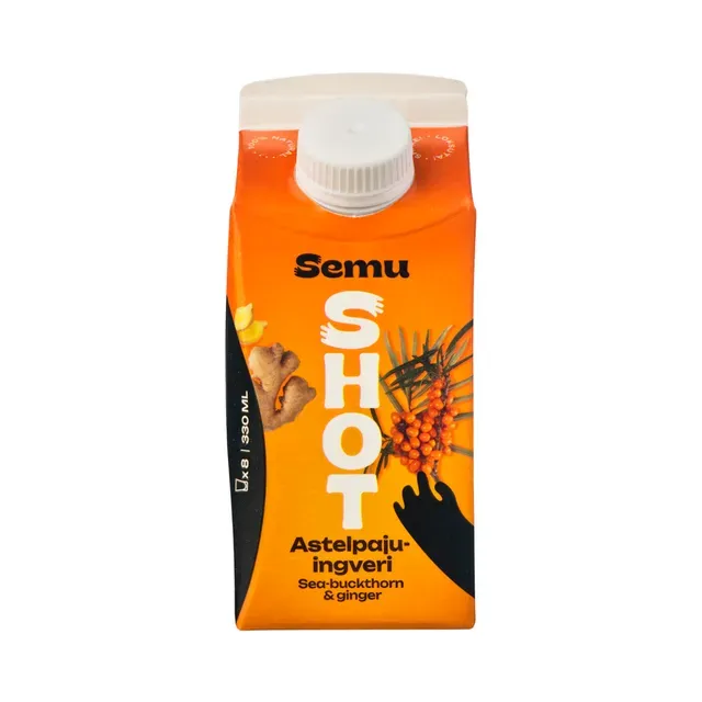 Shot astelpaju ingveri, SEMU, 330 ml