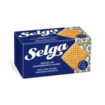 Selga küpsis 180g kookosemaitseline