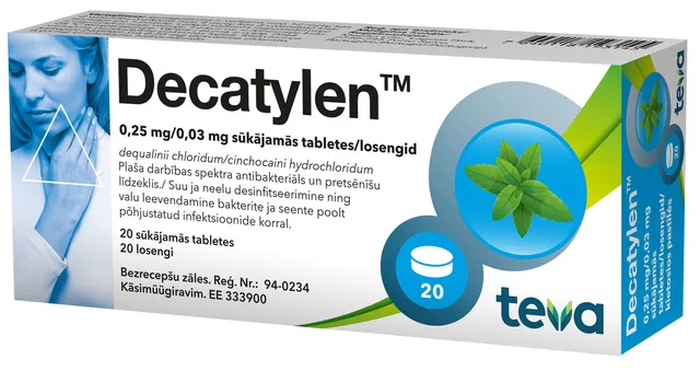 DECATYLEN LOSENG 0.25MG+0.03MG N20