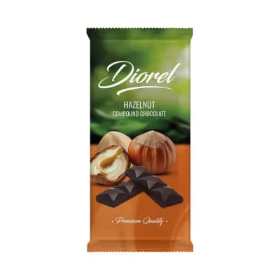 Batoon šokolaadi-sarapuupähkli Diorel 80g