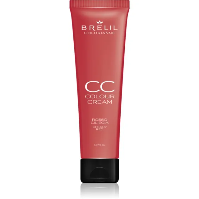 Brelil Professional CC Colour Cream värviv kreem kõigile juuksetüüpidele varjund Cherry Red 150 ml