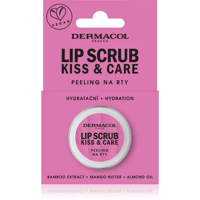 Dermacol Kiss & Care Huulte koorimine bambusest lõhnatooted Red Fruit 12 ml