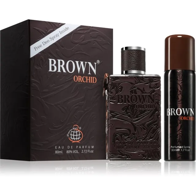Fragrance World Brown Orchid Kinkekomplekt meestele 1 tk