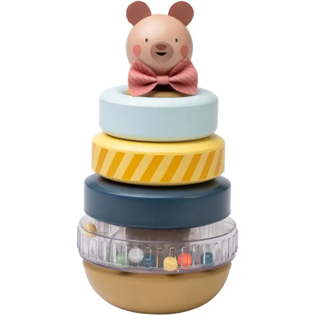 Taf Toys Pyramida Bear kokkupandav torn 9m+ 1 tk