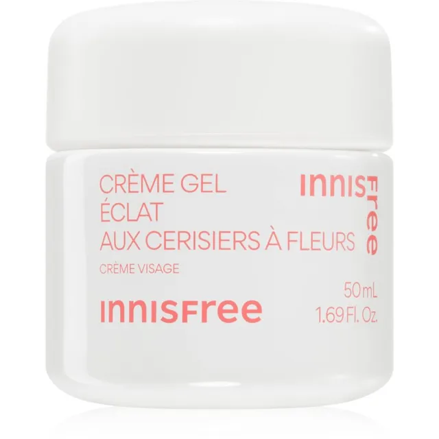 innisfree Cherry Blossom Glow Jelly Cream Sügavniisutav kreem sära andva efektiga 50 ml