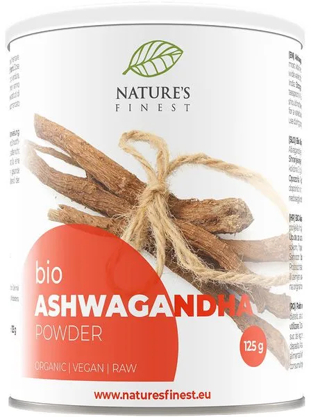 Ashwaganda pulber. Toidulisand, ökoloogiline